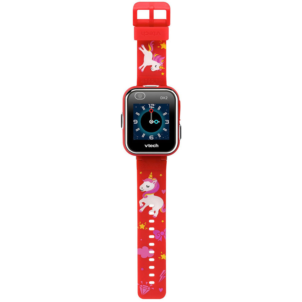 VTech Kidizoom Smart Watch DX2 Red with Unicorn Pattern