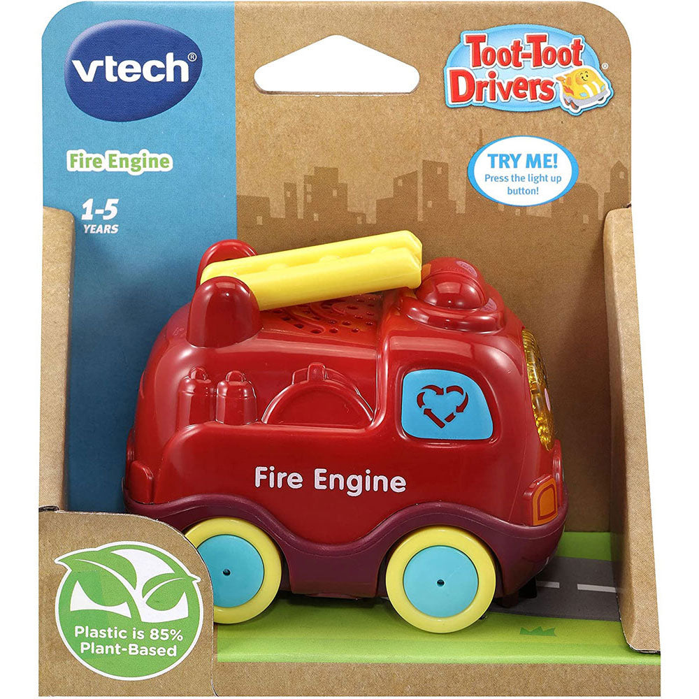 [DISCONTINUED] VTech Toot-Toot Drivers Eco-friendly Special Edition Value Pack: Fire Engine + Helicopter + Gift Wrapping