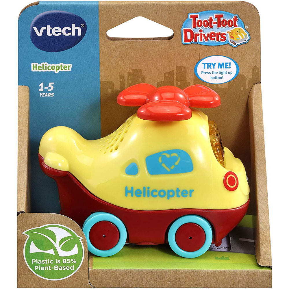 [DISCONTINUED] VTech Toot-Toot Drivers Eco-friendly Special Edition Value Pack: Helicopter + Recycling Truck + Gift Wrapping