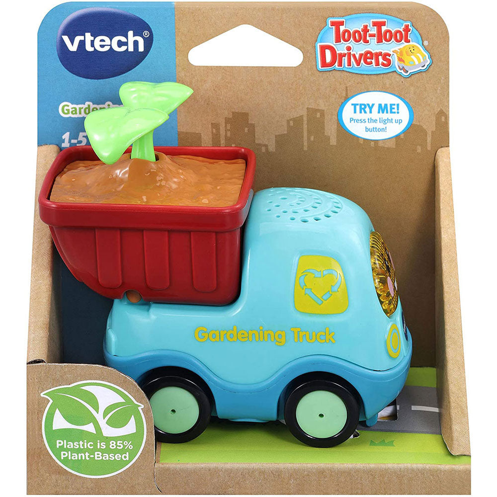 [DISCONTINUED] VTech Toot-Toot Drivers Eco-friendly Special Edition Value Pack: Gardening Truck + Recycling Truck + Gift Wrapping