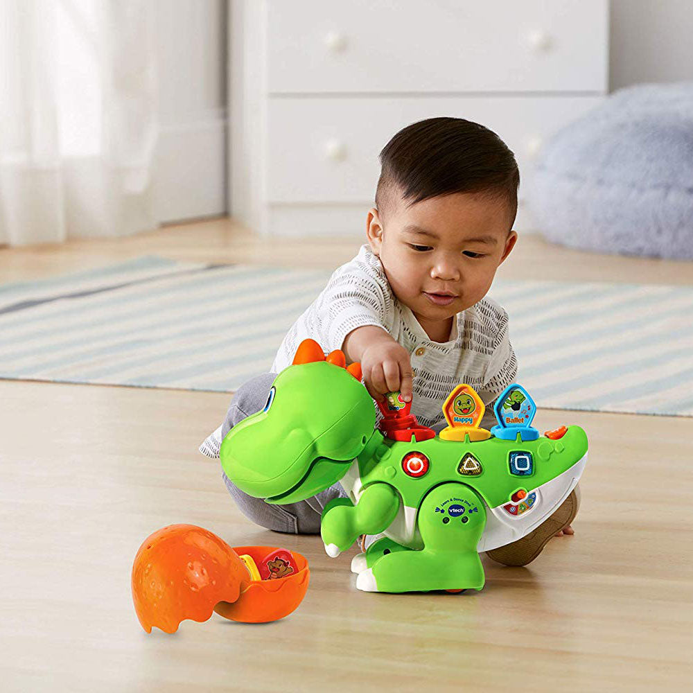 [DISCONTINUED] VTech Learn & Dance Dino Green