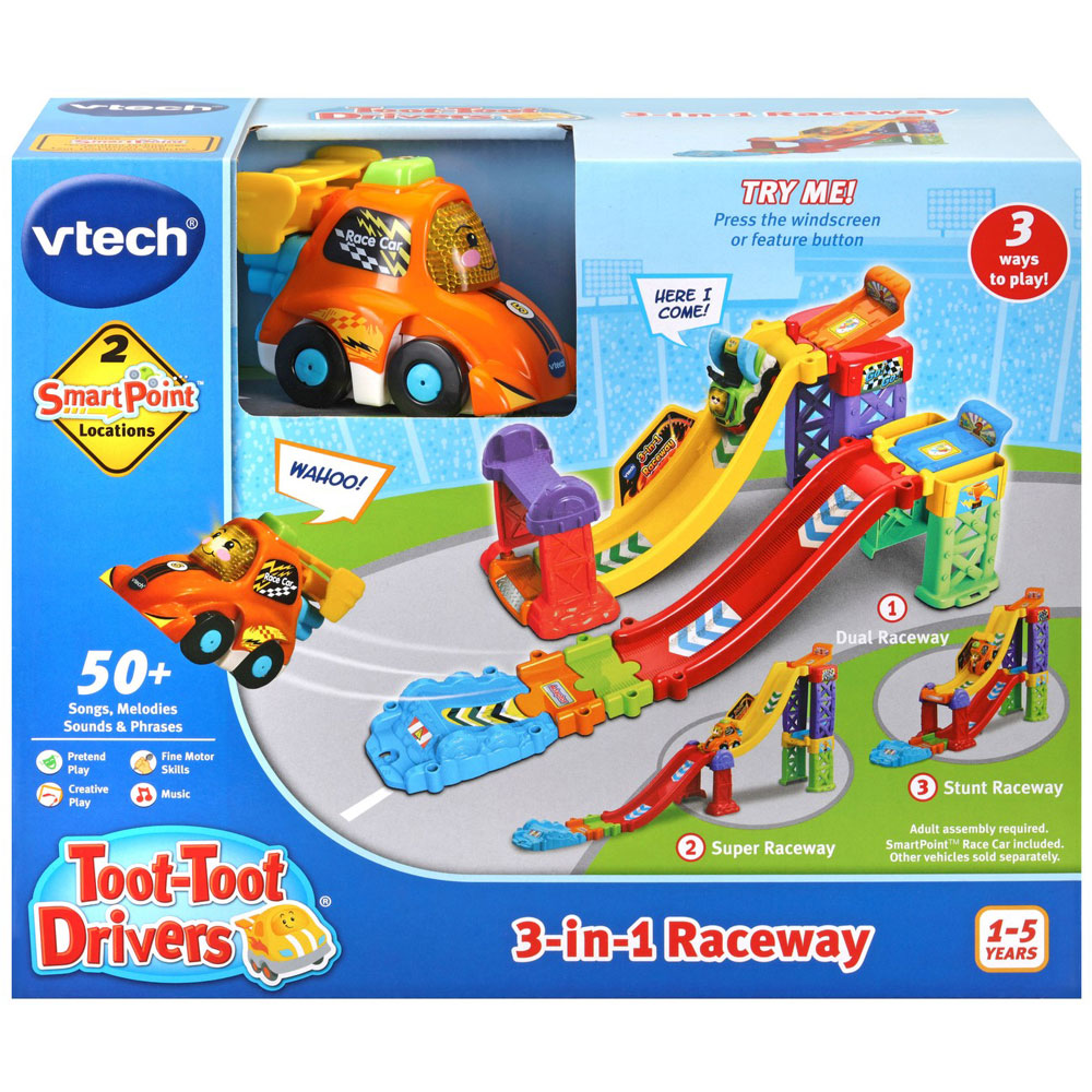 VTech Toot-Toot Drivers 3-in-1 Raceway