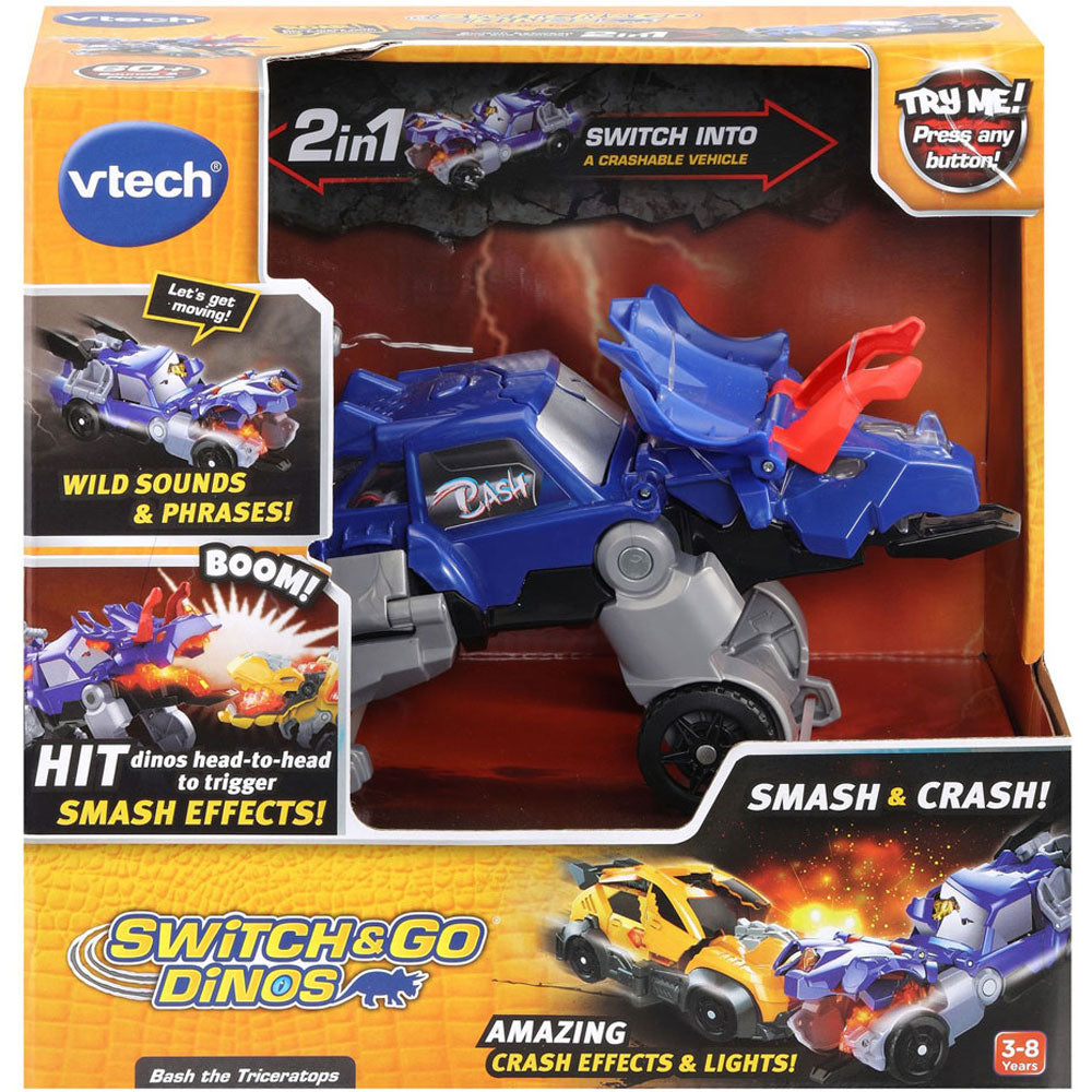 VTech Switch & Go Dinos Bash the Triceratops