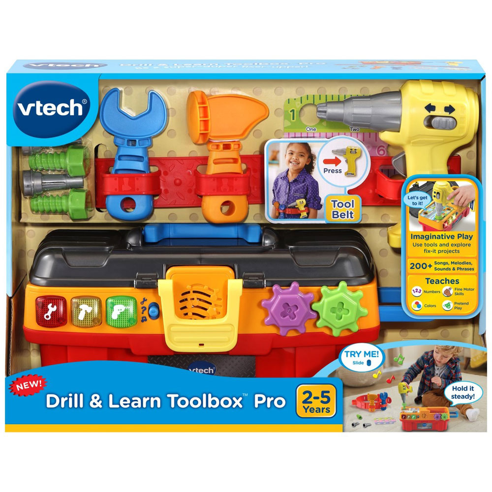 [DISCONTINUED] VTech Drill & Learn Toolbox Pro
