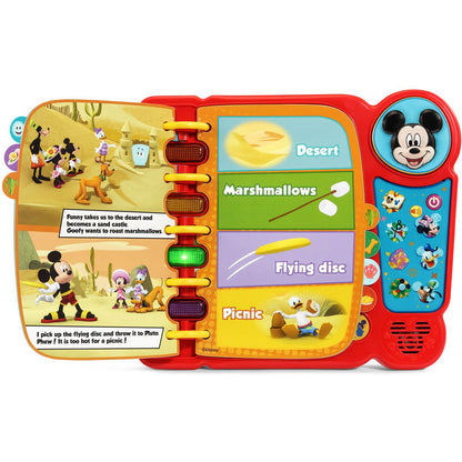 VTech Mickey Mouse Funhouse Explore & Learn Book