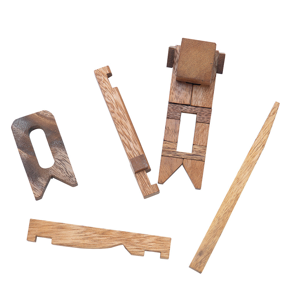 [DISCONTINUED] Wolfpack Games Kumiki Dog Wooden 3D Puzzle