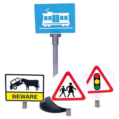 Sunshine Kids Interactive Talking Road Sign and Stand