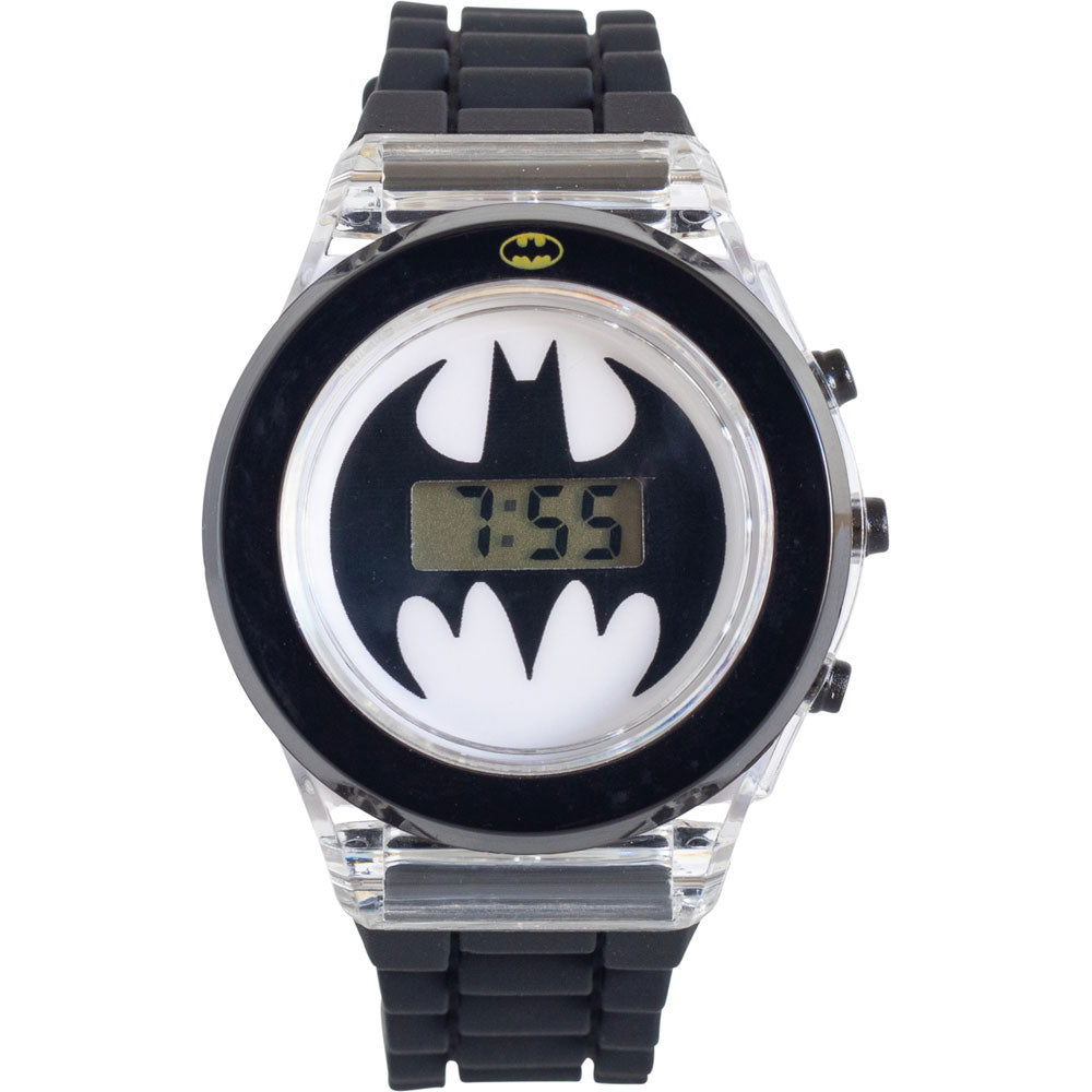 You Monkey Flashing Light Up Batman Digital LCD Watch