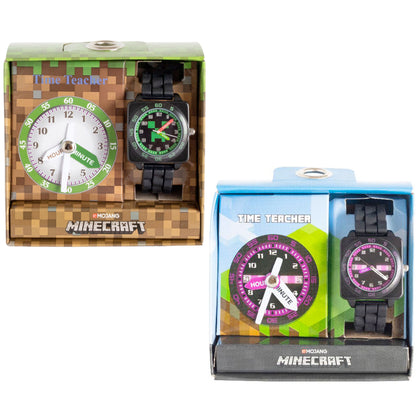 You Monkey Minecraft Time Teacher Watches Value Pack - Green & Purple