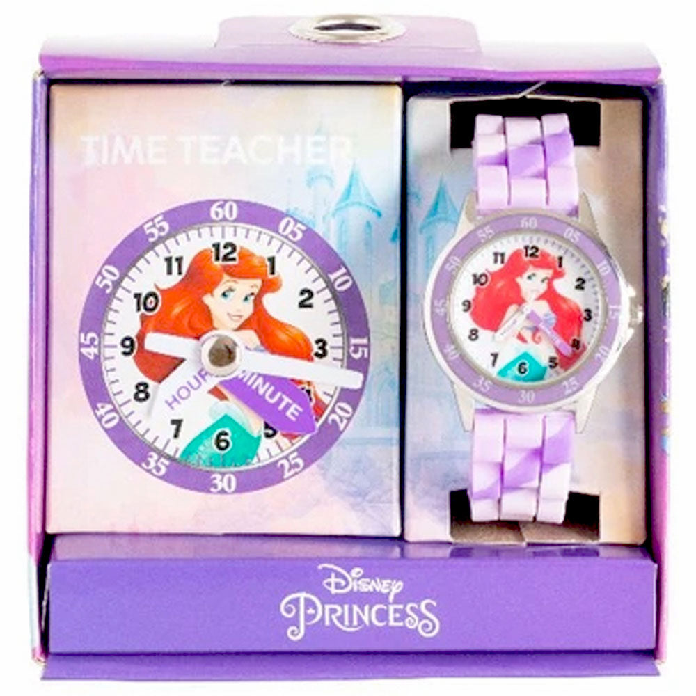 Disney Princess The Little Mermaid Ariel  Purple Time Teacher Watch