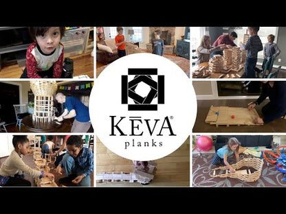 [DISCONTINUED] KEVA Planks Wooden Construction Toys - Contraptions 50 Piece Set