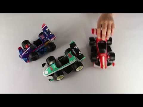 Classic Wheels Team Nitro 25 Piece Magnetic Construction Set by Geomag promotes problem-solving skills