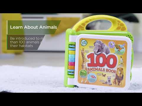 Everything in the Electronic 100 Animals Book by LeapFrog can be heard in both English and French