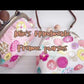 MinZ Studio Handmade Sakura Butterflies Frame Purse - Pink
