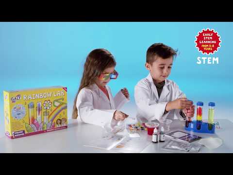 Explore the wonderful world of colour and discover how rainbows are created with Explore & Discover Rainbow Lab Kit