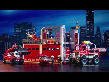 Playmobil City Action 9468 Firefighters with Water Pump