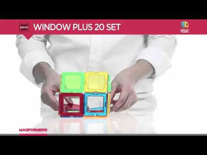 Magformers Window Plus 20 Piece Magnetic Construction Set